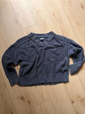 American Eagle Knit Sweater - Navy